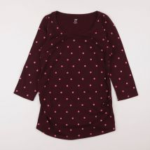 Tee-shirt grossesse rose - H&M - Rose - femme & S - Seconde main