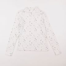 Sous-pull blanc - H&M - Blanc - fille & 8/10 ans - Seconde main