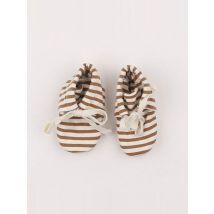 Chaussons marron, beige - Quincy Mae - Beige - mixte & pointure 17 - Seconde main