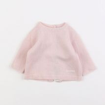 Pull rose - Bonton - Rose - fille & 1 mois - Neuf