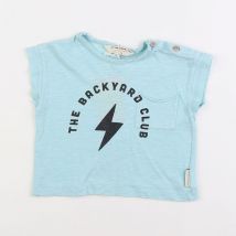 Tee-shirt bleu - Piupiuchick - Bleu - garçon & 12 mois - Seconde main