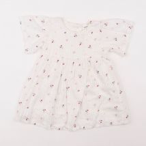 Robe blanc - Bouchara - Blanc - fille & 12 mois - Seconde main