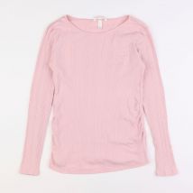 Tee-shirt grossesse rose - H&M - Rose - femme & m - Seconde main