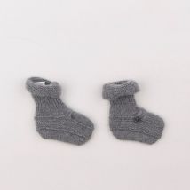 Chaussons gris - Bompard - Gris - fille & pointure 15/16 - Seconde main