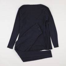 Pyjama grossesse, allaitement coton gris - Vertbaudet - Gris - femme & 46 à 48 - Seconde main