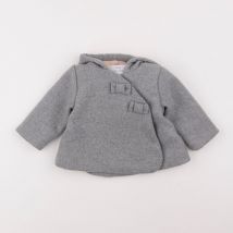 Manteau gris - Vertbaudet - Gris - fille & 6 mois - Seconde main
