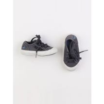 Tennis à scratch/ lacets gris - Le Coq Sportif - Gris - garçon & pointure 21 - Seconde main