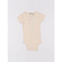 Body manches courtes avec boutons beige - Marmar - Beige - mixte & 1 mois - Neuf