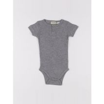 Body manches courtes avec boutons gris - Marmar - Gris - mixte & 1 mois - Neuf