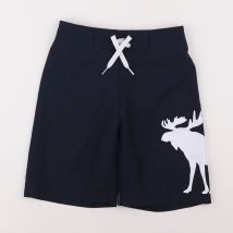Maillot de bain bleu, blanc - Abercrombie - Blanc - garçon & 9/10 ans - Seconde main