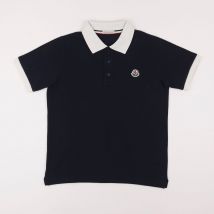Polo bleu - Moncler - Bleu - garçon & 12 ans - Seconde main