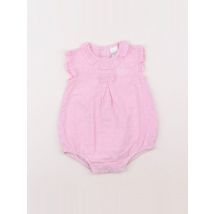 Combinaison rose - Tutto Piccolo - Rose - fille & 9 mois - Seconde main