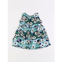 Robe vert - Uniqlo - Vert - fille & 12/18 mois - Seconde main