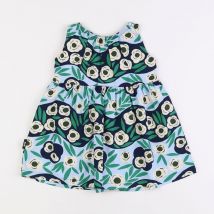 Robe vert - Uniqlo - Vert - fille & 12/18 mois - Seconde main