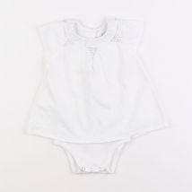 Body robe blanc - Cyrillus - Blanc - fille & 6 mois - Seconde main