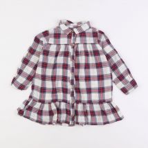 Robe blanc, rouge - Vertbaudet - Blanc - fille & 2 ans - Seconde main