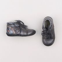 Bottillons gris - GBB - Gris - fille & pointure 21 - Seconde main