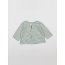 Blouse vert, bleu - Louis et Victorie - Bleu - fille & 6 mois - Seconde main