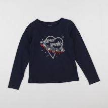 Tee-shirt argent, bleu - Vertbaudet - Argent - fille & 8 ans - Seconde main