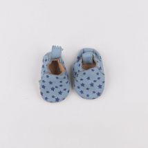 Chaussons bleu - Easy Peasy - Bleu - garçon & pointure 16/17 - Seconde main