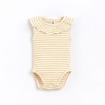 Body à col Riscas jaune - Play Up - Jaune - fille & 3 mois - Neuf