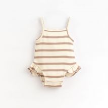 Body sans manches Rib orange - Play Up - Orange - fille & 3 mois - Neuf