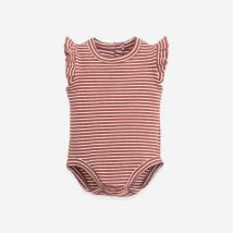 Body sans manches Riscas rouge - Play Up - Rouge - fille & 3 mois - Neuf