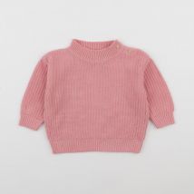 Pull rose - H&M - Rose - fille & 6/9 mois - Seconde main