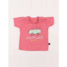 Tee-shirt rose - Southwest - Rose - fille & 6 mois - Seconde main