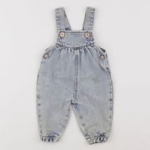 Salopette Denim Sans poche bleu clair - Play Up - Bleu - mixte & 9 mois - Neuf