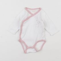 Body blanc - Sauthon - Blanc - fille & 3 mois - Seconde main