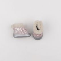 Chaussons rose, argent - Sorel - Argent - fille & pointure 17 - Seconde main