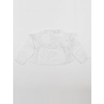 Blouse blanc - Zippy - Blanc - fille & 6/9 mois - Seconde main