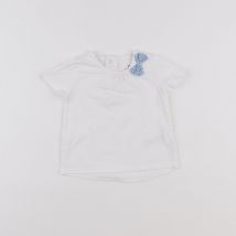 Tee-shirt blanc - La Redoute - Blanc - fille & 6 mois - Seconde main