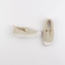 Tennis élastiqué beige - Bensimon - Beige - fille & pointure 33 - Neuf