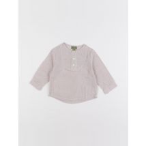 Blouse blanc, rouge - TroiZenfants - Blanc - garçon & 6 mois - Seconde main