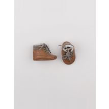 Chaussons marron - Tape à l'oeil - Marron - garçon & pointure 17 - Seconde main