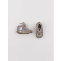Bottillons beige, or - Pom d'Api - Beige - fille & pointure 18 - Seconde main