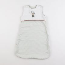 Gigoteuse TOG 2,5 blanc, vert - Sauthon - Blanc - mixte & 0/6 mois - Seconde main