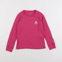 Tee-shirt technique rose - Odlo - Rose - fille & 7/8 ans - Seconde main