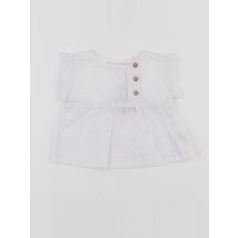 Blouse blanc - Marlot Paris - Blanc - fille & 3 mois - Neuf