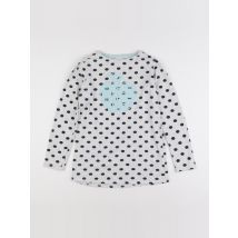 Tee-shirt gris - Okaidi - Gris - fille & 10 ans - Seconde main
