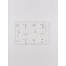 Couverture blanc, marron - H&M - Blanc - mixte & 70x70cm - Seconde main