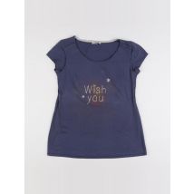 Tee-shirt allaitement bleu - La Halle - Bleu - femme & s - Seconde main