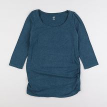 Tee-shirt grossesse bleu - H&M - Bleu - femme & s - Seconde main