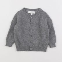 Gilet gris - Bompard - Gris - fille & 12 mois - Seconde main