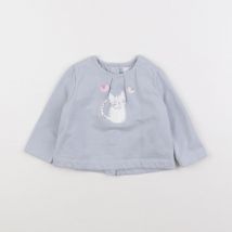 Sweat bleu - La Redoute - Bleu - fille & 9 mois - Seconde main