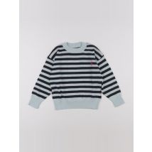 Pull Stripes Bull Bleu - The animals observatory - Bleu - mixte & 10 ans - Neuf