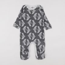 Pyjama coton gris - Moumout' - Gris - fille & 12 mois - Seconde main
