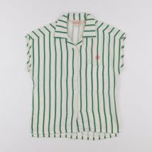 Chemise Kangaroo Vert - The animals observatory - Blanc - garçon & 10 ans - Neuf